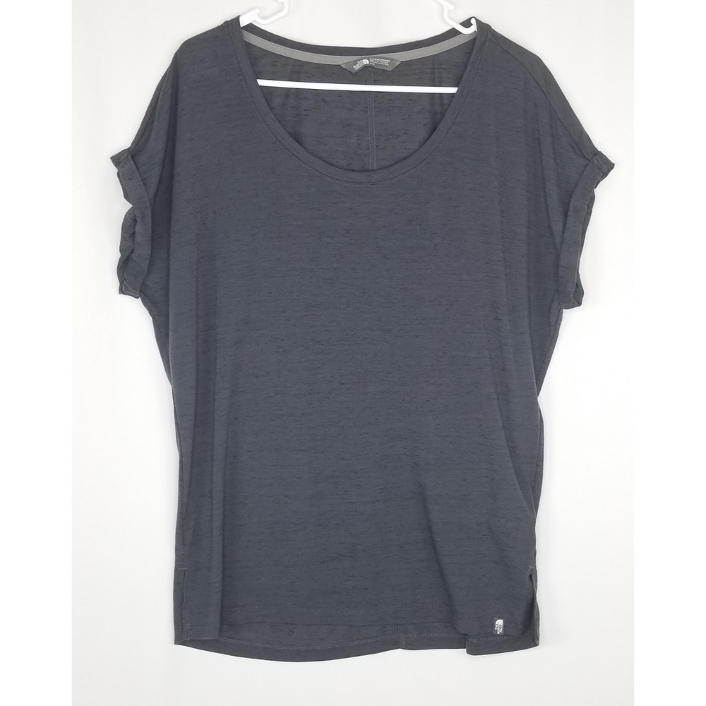 🌵The North Face Heathered Cap Sleeve Tee Large